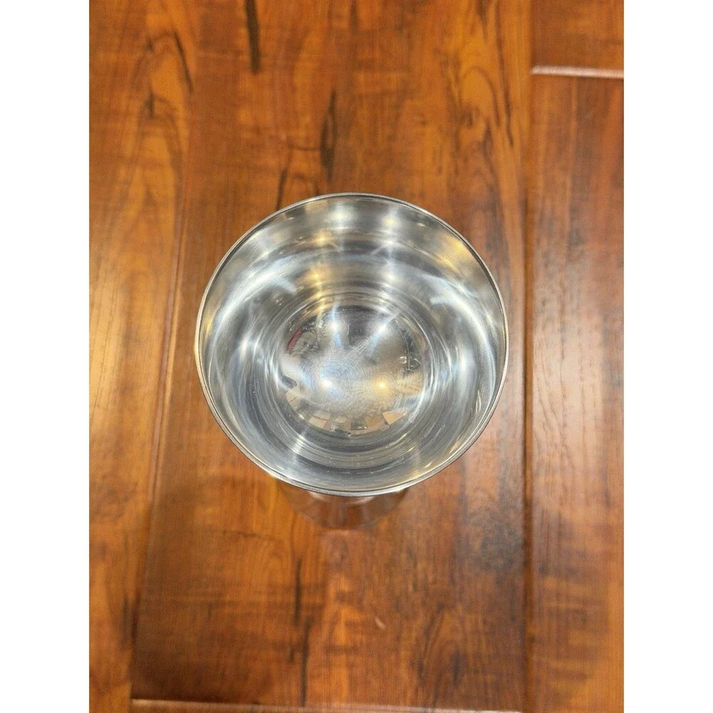 Vintage 2003 Nambe Marilyn Davidson 6250 Silver-Tone Metal Kiddush Cup